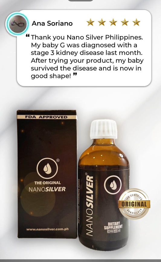 NanoSilver for Pets bottle — natural immune support supplement for senior cats in the Philippines